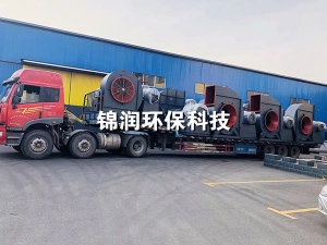 風機發(fā)貨現場